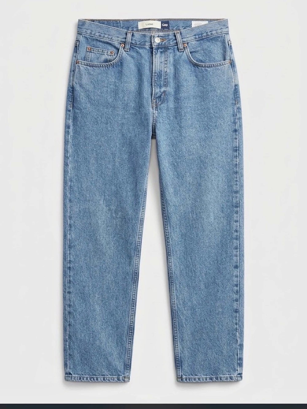 Vintage 90s GAP Loose Fit High Rise Mom Jeans 31x32 Medium Wash⁠